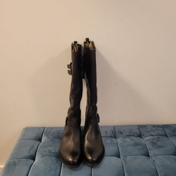 Worn once indoors - Jessie knee high boot regular calf Black 6.5 - Picture 5 of 7